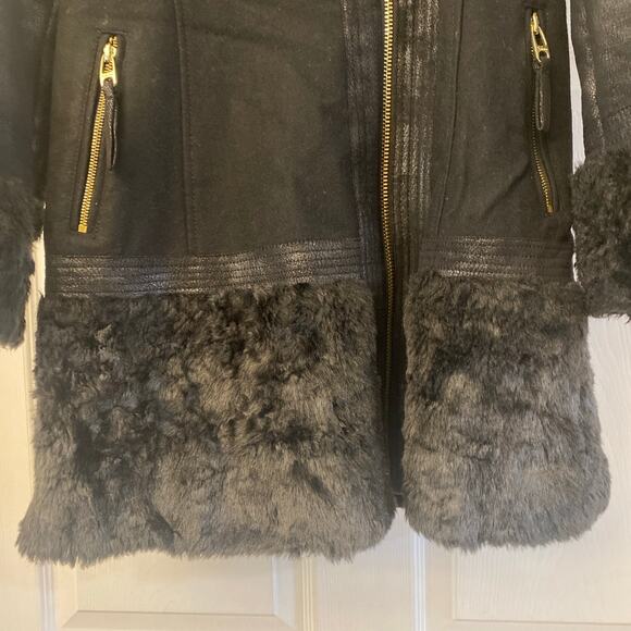 Small Guess coat with fur collar - Picture 6 of 11